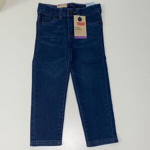 Levis denim legging jean baby girl me sz 2T adjustable waistband New